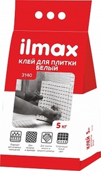 Клей для плитки белый ILMAX 3140,  5 кг